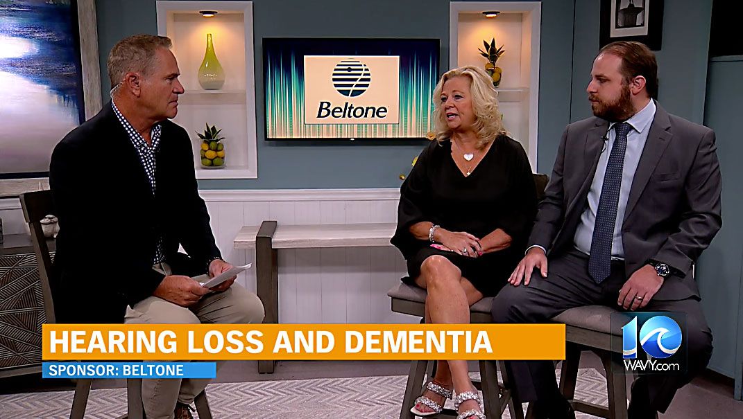 Bari & Zach Grohler are interviewed on local new about hearing loss and dementia