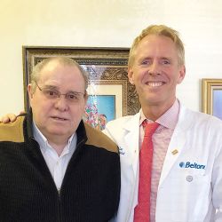 Tom Groves and Dr. Lee
